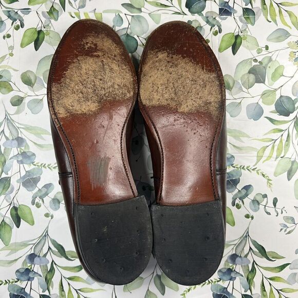Stacy Adams Biscuit Brown Madison Oxford Shoes 12 2E Wide